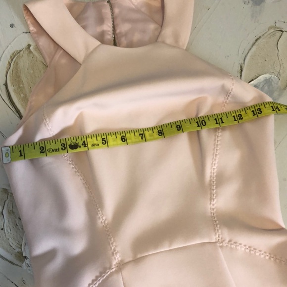 NWT French Connection Blush Pink Dress - Picture 7 of 8